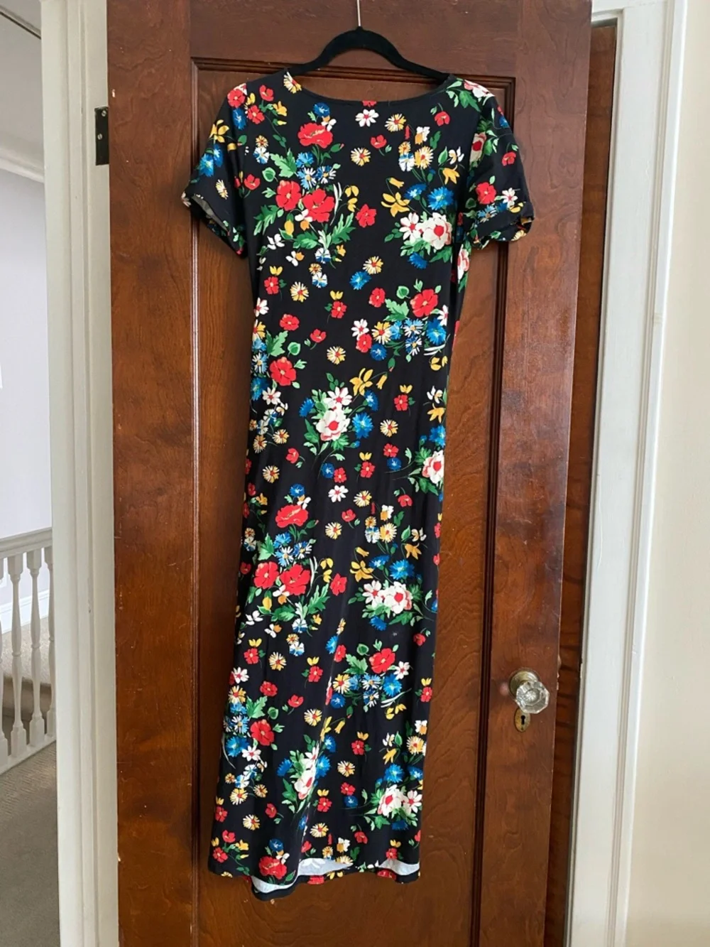 Sezane Pippa Dress Fleurs Multico - Size M - Picture 2 of 13